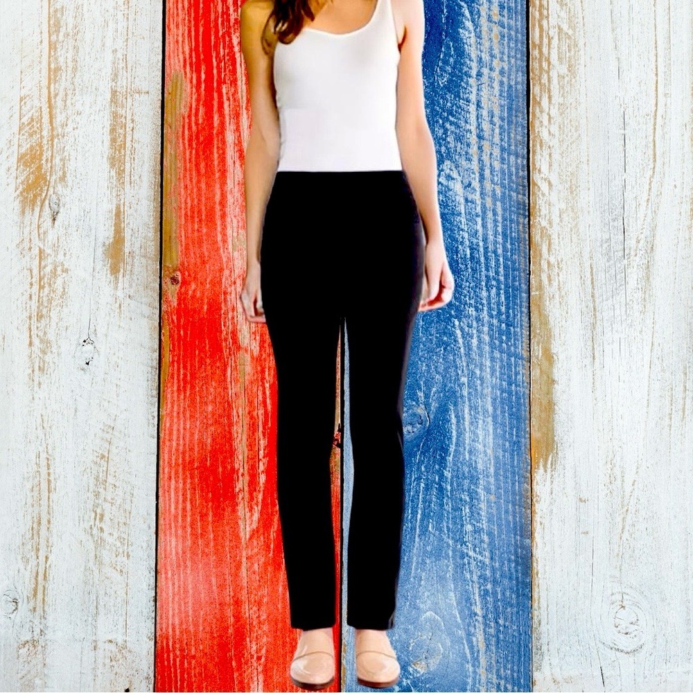NWT ~ Women’s Napa Valley Stretch Pull-on Black Pants ~ Average ~ Size 18